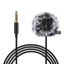 Lavaliera Microfon de înregistrare cu condensator Jack de 3 m 3,5 mm PU3045