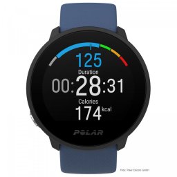 Ceas smartwatch Polar Unite, albastru , marime S-L