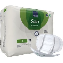 Abena San 9, 28 buc, 2400 ml- absorbante anatomice pentru incontinenta severa