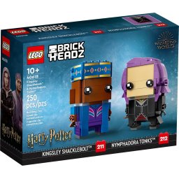 Lego Brickheadz 40618 - Kingsley Shacklebolt si Nymphadora Tonks