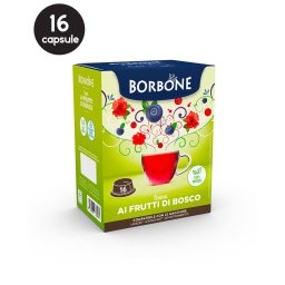 16 Capsule Borbone Ceai Fructe de Padure - Compatibile A Modo Mio