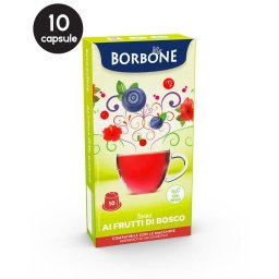 10 Capsule Borbone Ceai Fructe de Padure – Compatibile Nespresso