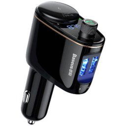 Modulator FM S-06 Bluetooth/USB car FM transmitter (Overseas Edition) - black