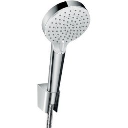 Set dus Hansgrohe Crometta Vario 100 cu porter alb-crom