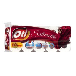 Hartie igienica OTI Satinatto, 3 straturi, 10 role