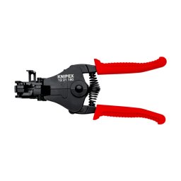 CleE te de dezizolat KNIPEX 180 mm cu cutite profilate interschimbabile, pentru conductori 0,5-6 mm ², fabricat A n Germania 12 21 180