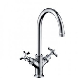 Baterie lavoar dubla comanda Hansgrohe seria Axor Montreux