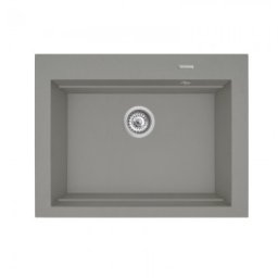 Chiuveta granit Pyramis SIROS 67x51,5 1B Industrial Grey 070094301