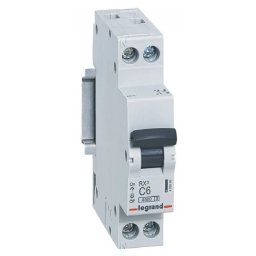 Siguranta automata 1P+N 6A 4.5kA curba C Legrand 419946