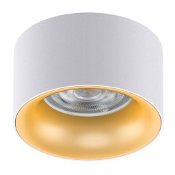 Spot tubular/încastrat Maclean MCE457, rotund, aluminiu GU5.3, 70x40mm, alb, cu filet