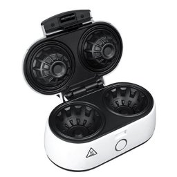Aparat de facut cosuri waffle 1400 W Alb