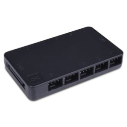 Splitter Hub PWM Alphacool Core 10x4-pini PWM, alimentare SATA de la sursa, 25667