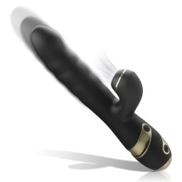 Ibiza Up&Down Suction Double Vibrator Black