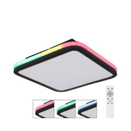 Plafonieră LED RGBW dimabilă JAXXI LED/40W/230V Globo 41391-40 + telecomandă