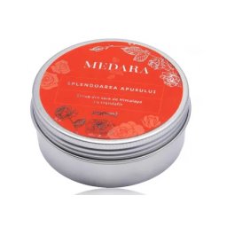 Medara scrub din sare himalaya cu trandafir 200ml MEBRA