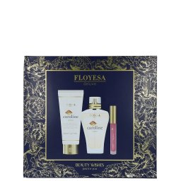 Floyesa Caseta femei:Parfum+Lotiune de corp+Luciu de buze 100+150+2ml Caroline