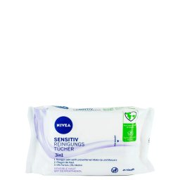 Nivea Servetele demachiante 25 buc 3 in 1 Sensitiv