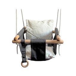 Children's textil leagăn 2Kids Toys gri/alb