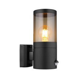 Aplică de exterior cu senzor XELOO 1xE27/60W/230V IP44 Globo 32014BSS