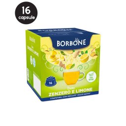 16 Capsule Borbone Ceai Ghimbir si Lamaie - Compatibile Dolce Gusto