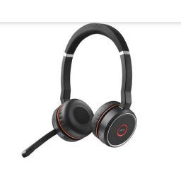 Casti Wireless Jabra Evolve 75 SE MS Duo, Bluetooth, Microfon, Negru