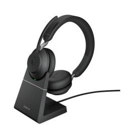Casti cu microfon Jabra Evolve2 65 UC Stereo, Bluetooth, Negru