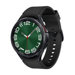 Smartwatch Samsung Watch 6 Classic SM-R960, ecran AMOLED 1.47", 2GB RAM, 16GB Flash, Bluetooth 5.3, Carcasa Otel, 47mm, Waterproof 5ATM, Negru
