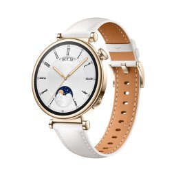 HUAWEI WATCH GT 4 41mm White, Curea White Leather, Android/iOS