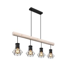 Lustră pe cablu PRISKA 4xE27/40W/230V Globo 54017-4H3