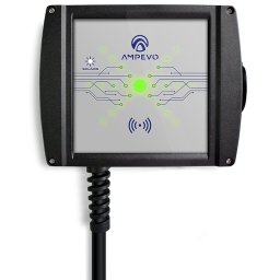 Statie incarcare masini electrice destinata integrarii in sisteme solare fotovoltaice 7.4KW monofazata( fara cablu) Ampevo Solaris AMP107T2GO-SOL