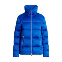 RALPH LAUREN Geacă Satin Outerwear Coat 200919736001 sapphire star