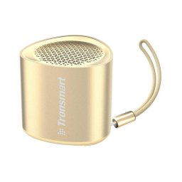 Boxa portabila IPX7, 5 W, 100 Hz-18 KHz, 3.7 V/700 mAh, 12 h, 110 g, Auriu