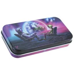 V Syndicate Cutie depozitare metalica Blunt Orbit Alien Rezistenta la miros (USA)