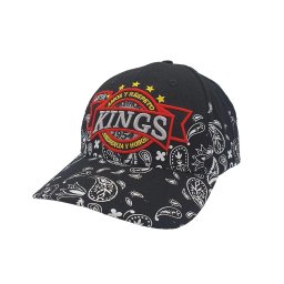Lauren Rose Sapca Latin Kings Paisley AMOR Y RESPETO cu Buzunar secret Unisex
