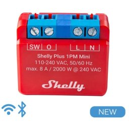 Releu inteligent Shelly Plus 1PM Mini
