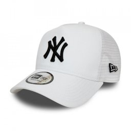 Sapca New Era clean trucker new york yankees alb