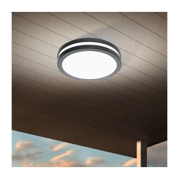Eglo 33571 - Corp de iluminat LED reglabil pentru baie LOCANA, 14W, 230V, IP44, antracit