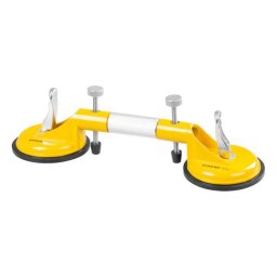 Ventuza pentru transport si montat parbrize, geamuri, placi marmura, granit, Strend Pro, 2 brate, max 80 kg GartenVIP DiyLine