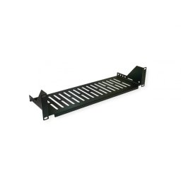 Sertar pentru cabinet 19" 2U 485x150mm max 10kg Negru, Value 26.99.0404