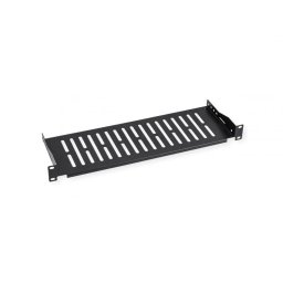 Sertar pentru cabinet 19" 1U 485x150mm max 10kg Negru, Value 26.99.0400