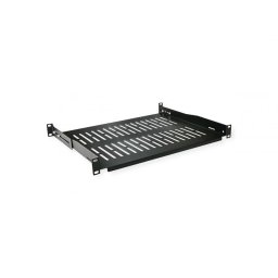 Sertar pentru cabinet 19" 1U 485x350mm max 25kg Negru, Value 26.99.0402