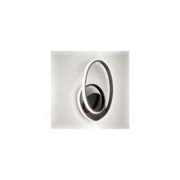 Aplică LED dimabilă DIVA 20W/230V antracit Gea Luce DIVA A TITANIO