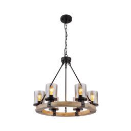 Lustră pe lanț LILA 6xE27/60W/230V Globo 15555-6H