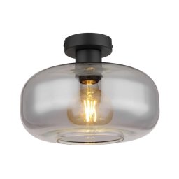 Lustră aplicată GIUSEPPE 1xE27/40W/230V gri Globo 15566D