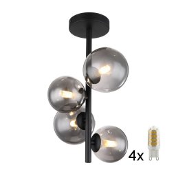Lustră LED pe tijă RIHA 4xG9/3W/230V Globo 56133-4D