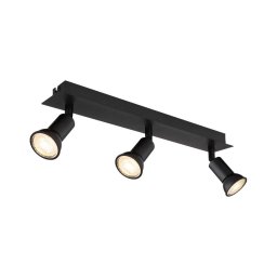 Spot DREW 3xGU10/35W/230V negru Globo 57998-3