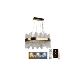 Lustră LED de cristal dimabilă pe cablu LED/70W/230V + telecomandă