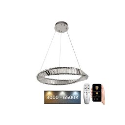 Lustră LED de cristal dimabilă pe cablu LED/40W/230V + telecomandă