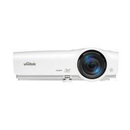 Videoproiector Vivitek DW284-ST, DLP, WXGA (1280 x 800), VGA, HDMI, 3700 lumeni, 3D Ready, Difuzor 2W, Alb
