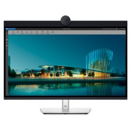 Monitor IPS LED Dell UltraSharp 31.5" U3224KBA, 6K (6144 x 3456), HDMI, Mini DisplayPort, Thunderbolt, Pivot, Boxe, Argintiu